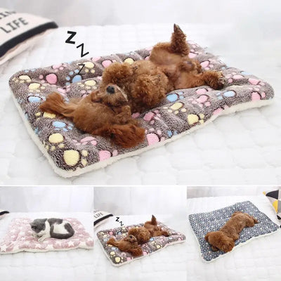 Cat Blanket Pet Calming Blanket Cozy Cat Blanket Pet Sleeping Mat Washable and Soft Cat Calming Blanket Pet Supplies