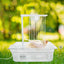 Bird Shower Box Automatic Shower Tub Multipurpose Bird Bathtub Parrot Bath Box For Pet Brids Parakeet Cleaning Supplies