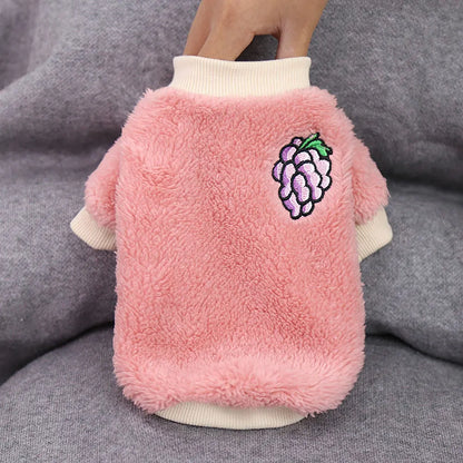 Soft Fleece Pet Dog Clothes For Small Medium Dogs Cats Warm Winter Dog Coat Jacket Puppy Cat Clothing Chihuahua Sweater Hoodies