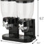 Food Storage Cereal Dispenser Containers Storage Candy Dry Food Container Countertop Rotating Knob for Candy Nuts Rice Granola