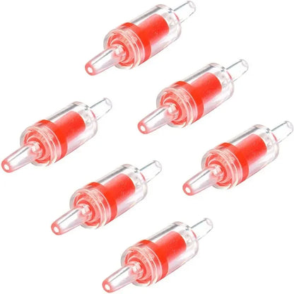 10pcs Aquarium One Way Check Valve CO2 Aquarium Fish Tank Air Pump Check Valve Increasing Pump Hose Accessories acuario
