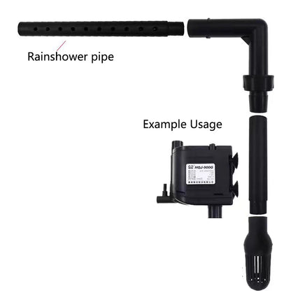 New Aquarium Fish Tank Filter Rain Spray Bar Unit Outflow Pipe Aquarium Accessories Water Fall Filter Connecting Parts Pipes