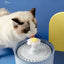 2.4L Pet Cat Dispenser Drinking Water Fountain Activated Carbon Filters LED Automatic Feeder Container USB Interface