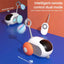 Smart Cat Toy 2 Modes Automatic Moving Remote Controlled Toy Car for Cats Dogs Interactive Playing Kitten Training Pet Supplies