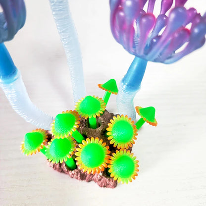 Artificial Underwater Coral  Aquarium Fish Tank Simulation Decoration Aquarium Backgrounds Plants Water Grass Accessories Home