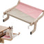 Pet Window Hanging Cat Bed, Removable Balcony Cat Hanging Hammock Wooden Assembly Indoor Bedside Bed Pet Nest