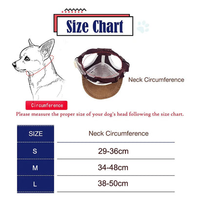 Sport Dog Baseball Cap Outdoor Pet Sunbonnet Hats Puppy Cap with Adjustable Ears Hole for Dogs Outdoor Summer Dogs Accessories