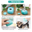 Silicone Dog Bath Massage Gloves Brush Pet Cat Bathroom Cleaning Tool Comb Brush for Dog Can Pour Shampoo Dog Grooming Supplies
