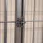 Manufacturer wholesale new pulley pet cage 160 * 94 * 110cm large reinforced stainless steel square tube practical dog cage