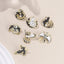 7Pcs Gothic Punk Bird Enamel Pins Custom Animal Cartoon Brooches Jewelry Clothes Accessoris Shirt Collar Lapel Badge Pin for Fri