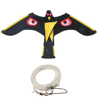 1Pcs Bird Repeller Flying Hawk Kite Scarecrow Decoration Outdoor Pest Control Repellents Garden Supplies