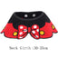 Adjustable Pet Dog Cat Saliva Towel Lace Decorative Bibs Scarf Bandana Collar Dog Accessories Small Dogs Bibs Cute Accessories