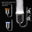 Highly Transparent Glass Air Pump Sand Stone Aquarium Oxygen Pump Fresh Air Stone Nano Bubble Bar Aquarium Fish Tank Aerator New