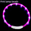 40/50/70cm Led Dog Collar USB Rechargeable Pet Dog Night Luminous Charge Collar Glowing Necklace Collar Safety Night Light