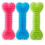 1PC Pet Chew Toy Soft Rubber Bite-resistance Bone Shape Teeth Grinding Chewing Toys for Small Dogs Training Pet Supplies