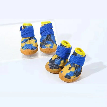 Small Dog Shoes Breathable Dog Shoes for Hot Pavement Pet Puppy Boots & Paw Protectors for Doggies for Hardwood Floors Anti Slip