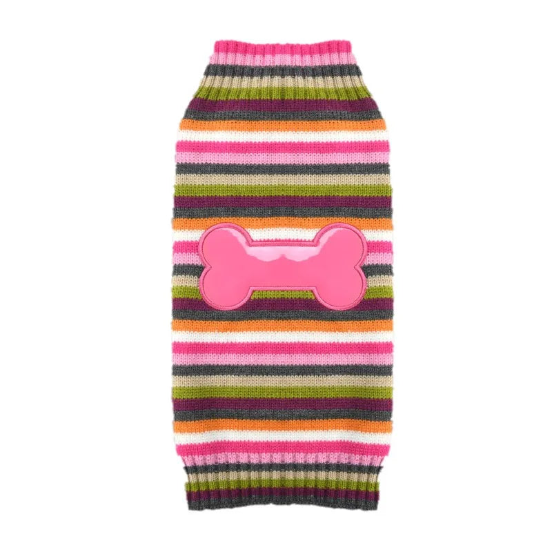 Christmas Dress for Dogs Winter Dog Clothes Dog Knitted Coat Puppy Warm Overalls Chihuahua French Bulldog Costume Dog Sweater
