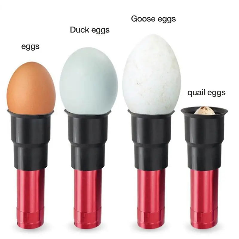 Egg Candler Candling Lamp Bright Cool LED Light Egg Candler Tester Portable Flashlight Egg Incubator Poultry Supplies for All