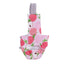 Parrot Diaper with Bowtie Cute Colorful Fruit Floral Cockatiel Pigeons Small Medium Large Pet Birds Flight Suit Clothes Washable