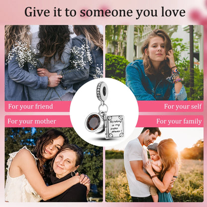MULA 1PC Coffee Pet Moon Star Silver Plated Pendant Fit Original Snake Chain Charm Bracelet DIY Women Jewelry Gift