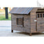 Outdoor Kennel Warm Small Stable Puppy Dog Pet Nest Bed Corgi Waterproof Cover Wooden House Solid Wood Golden Retriever