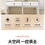 Cat villa solid wood cat and dog integrated combination display cage space type foster cage with toilet kennel