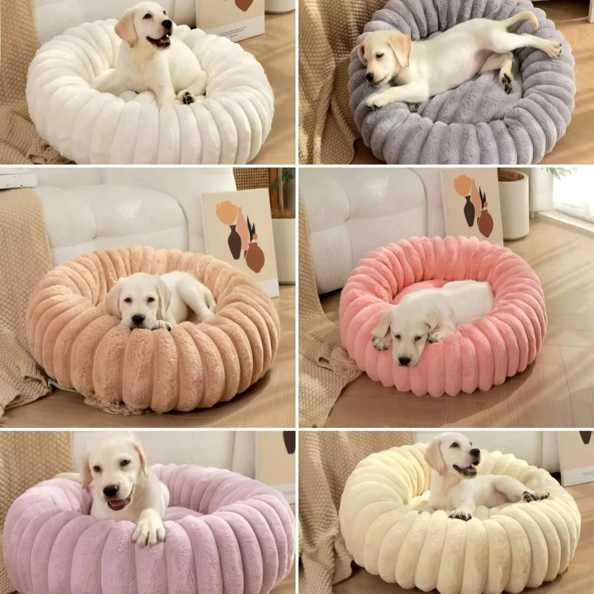 Dog Bed Small Dog Mat Blanket Pets Dogs Large Puppy Accessories Pet Cushions Breeds Beds Cats Bad Sofa Big Fluffy Kennel Medium