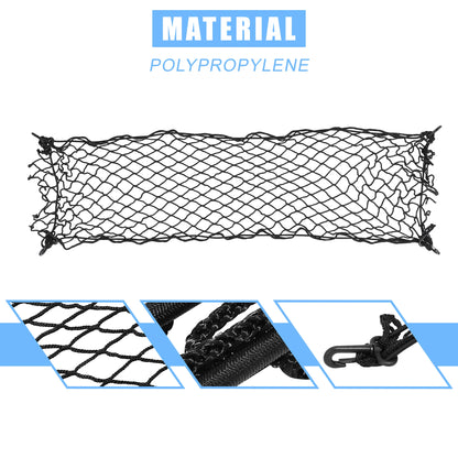 UXCELL Dog Seat Fences Protection Net Safety Storage Bag Pet Mesh Travel Isolation Back Seat Barrier Puppy Car Accessories