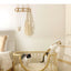 Japanese ins natural rattan dog cat pet bed teddy kennel princess bed summer removable cage