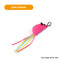Cross-border cat teasing stick replacement head rainbow caterpillar wood teana stick cat toy funny cat bell hair ball replace...