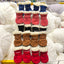 Solid Chamois Velvet Dog Socks Winter Outdoor Walking Chihuahua Non Slip Shoes for Puppy Soft Warm Accessories Feet Protector