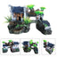 Resin Aquarium Rockery Mountain Decoration Artificial View Rock Cave Stone Tree Fish Tank Ornament Pet Supplies Home Decor New