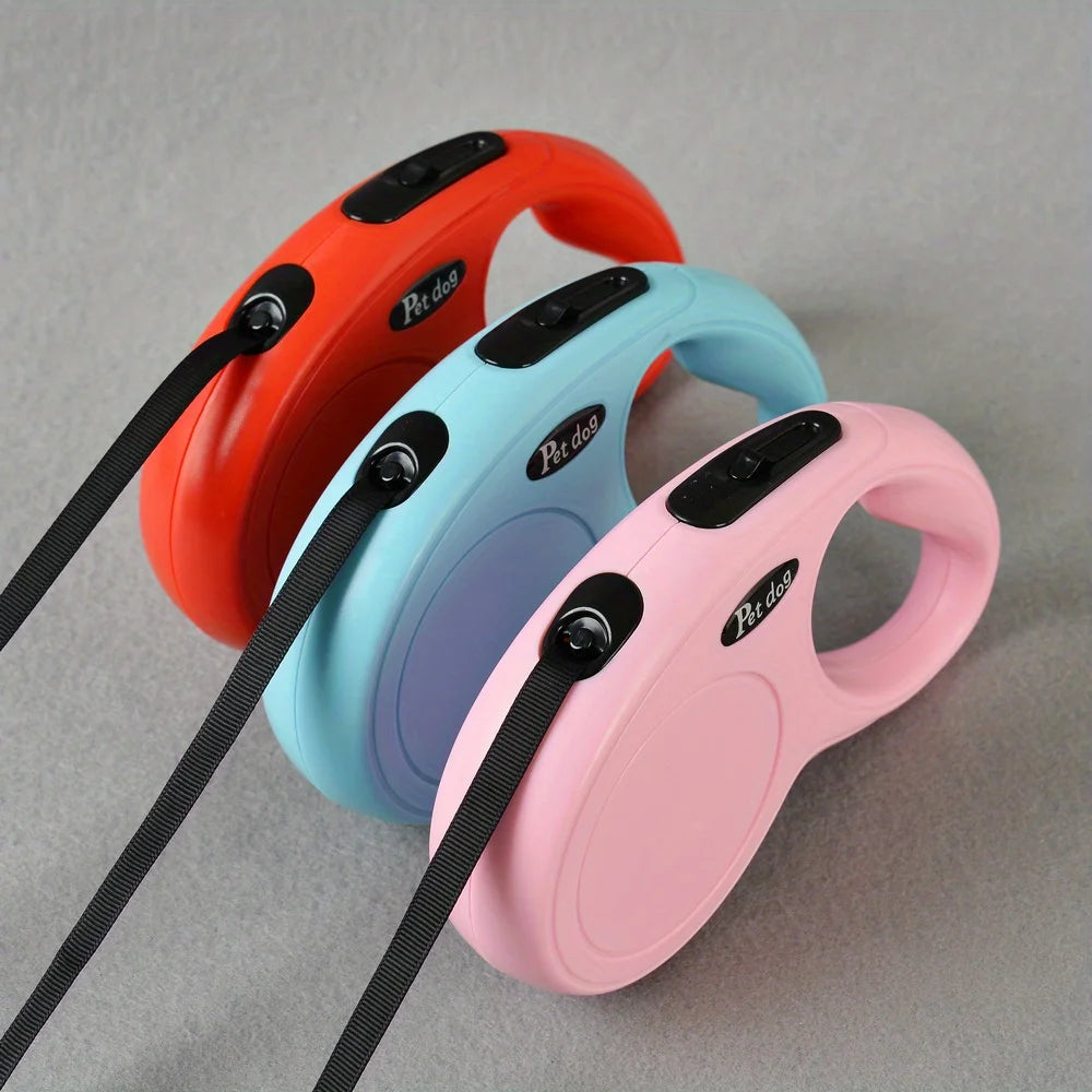Dog Leash Automatic Retractable Pet Nylon Traction Rope Dog Accessories Puppy Harness Tangle-Free Pet Preduct