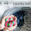6pcs Nylon Laundry Ball Washing Machine Decontamination Ball Fur Lint Sticking Dedusting Roller Pet Hair Removal Ball in Laundry