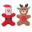 Plush Pet Christmas Dog Toys for Large Small Dogs Pet Products Dog Accessories Squeaky Chew Tooth Toy