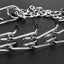 Quick Release Prong Dog Collar Chrome Plated Adjustable Metal No Pull Dog Training Collar Safe No Choke Pinch Collar for Dogs