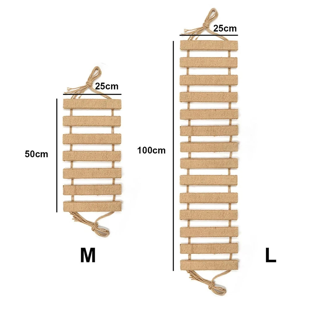 Wall Mounted Cat Perch & Corner Platform With Felt Durable Cats Hammock Suit Cat Climbing Rope to Make Kitten Exercise Cat Tree