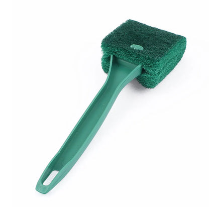 UXCELL Aquarium Cleaning Brush Double Sided Head Sponge Household Window Glass Algae Cleaner Scrubber Fish Tank Clean Tools
