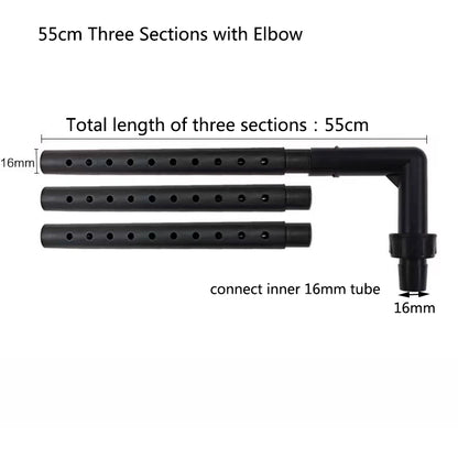 New Aquarium Fish Tank Filter Rain Spray Bar Unit Outflow Pipe Aquarium Accessories Water Fall Filter Connecting Parts Pipes