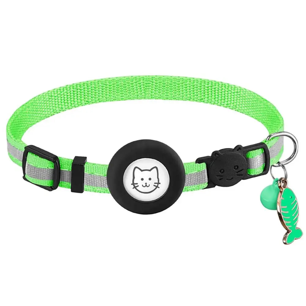Small Dog Collar Adjustable Dog Collar with Safety Buckle Pet Luminous Collar for Night Walking Pet Nest Wearing for Dogs Cats