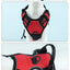 Pet Dog Harness for Medium Large Dogs, Adjustable Reflective No-Choke Padded Pet Vest Harness with  Front Clip Control Handle