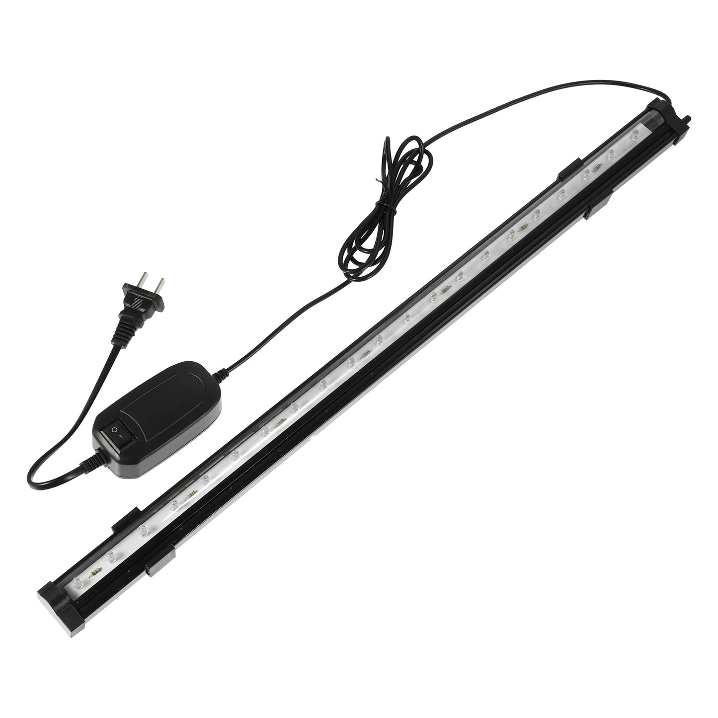 UXCELL 76.5-116CM Aquarium LED Light Full Spectrum Fish Tank 27-36 Light Beads Decor Colorful Lighting Lamp Plant Grow Tools