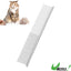 UXCELL Stainless Steel Pet Grooming Comb for Dogs and Cats Pets Hairbrush Hair Care Gently Removes Loose Undercoat Flea Comb
