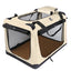 Direct sales pet folding cage portable car dog cage pet bag  kennel outdoor travel