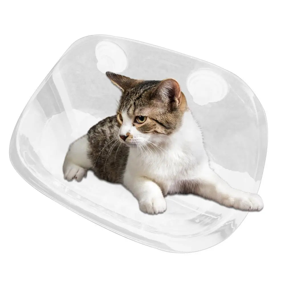 Suction Cup Cat Bed Window Indoor Cat Perch Seat Hammock Suction Cup Design Cat Shelves For Marble Smooth Glass And Sheet Metal