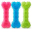 1PC Pet Chew Toy Soft Rubber Bite-resistance Bone Shape Teeth Grinding Chewing Toys for Small Dogs Training Pet Supplies