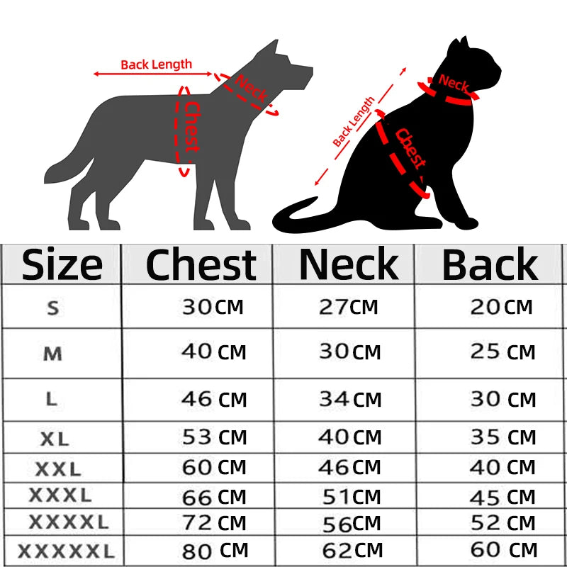 S-5xl Pu Leather Winter Large Dog Clothes Big Dogs Coat Large Waterproof Dog Jacket Medium French Bulldog Down Jacket Puppy Vest