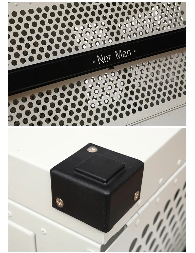 Car pet cage foldable aviation thickened dog cage Ventilated firm pet dog dog cat cage directly from the manufacturer