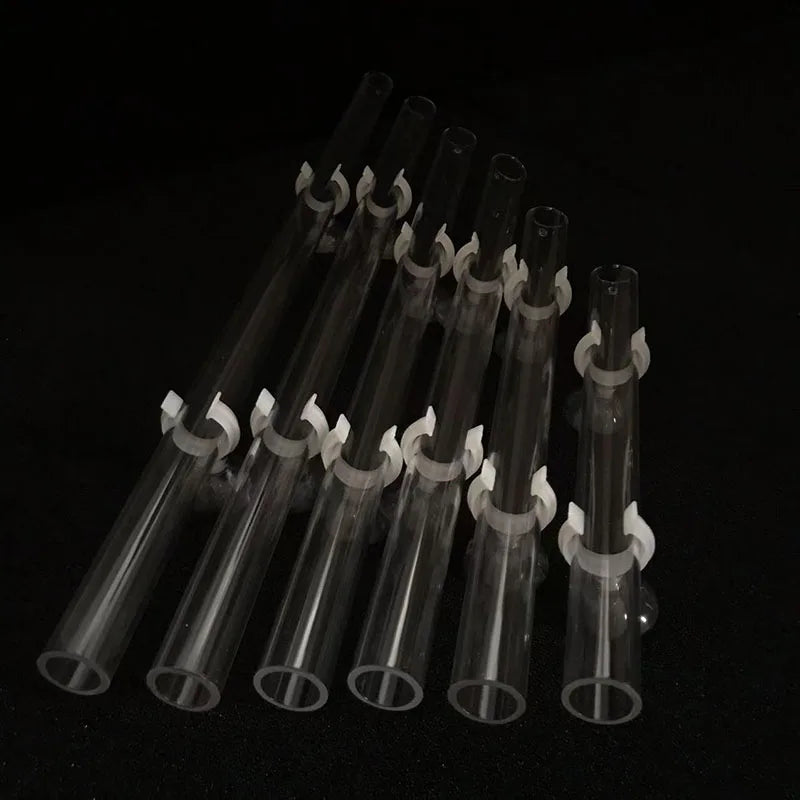 1Pcs Acrylic Aquarium Feeder Tube Dish Transparent Fish Tank Shrimp Snail Shrimp Food Feeder Bowl Aquarium Feeding Accessories