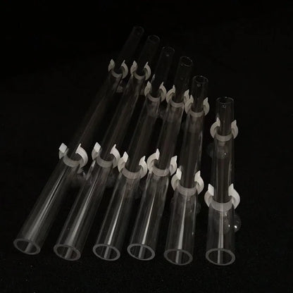 1Pcs Acrylic Aquarium Feeder Tube Dish Transparent Fish Tank Shrimp Snail Shrimp Food Feeder Bowl Aquarium Feeding Accessories